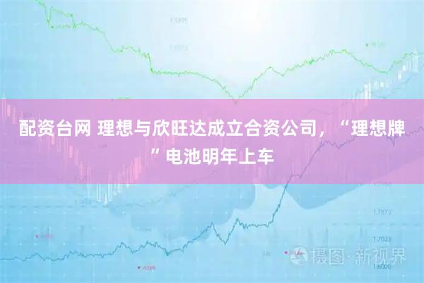 配资台网 理想与欣旺达成立合资公司,“理想牌”电池明年上车